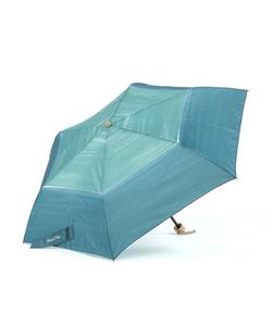 Двухцветный акварельный трехсекционный зонт