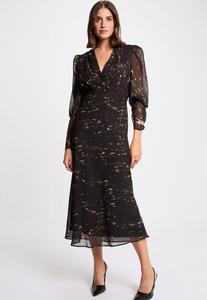 Платье Morgan Day dress, Black Beige/Black