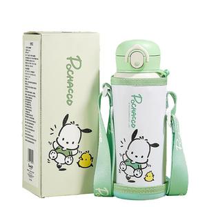 Термостаканы 480 мл с подстаканником Sanrio, bouncing cup - pacha dog