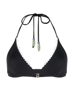 Треугольное бикини Stella Mccartney, синий