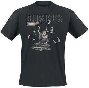 Футболка Blues Pills Birthday Outline, черный
