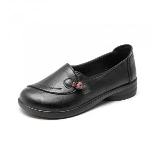 Повседневные однобортные туфли женские EGCHI, Black