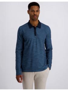 Pierre Cardin Рубашка-поло с длинными рукавами в цвете «Голубое небо»