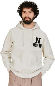 Мужская толстовка Champion C3-C113 с длинным рукавом, плотность ткани 11,5 унций, флисовая подкладка, графический принт, обратная текстура ткани, овсяный