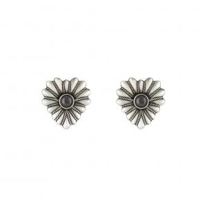 GUCCI Серьги из стерлингового серебра с переплетающимися сердцами