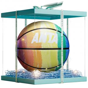 ANTA Баскетбольный мяч China Rubber Basketball Multicolor Size 75 Training Competition Unisex
