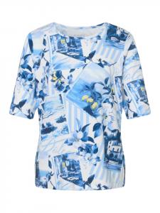 Футболка светло-голубого цвета Rabe