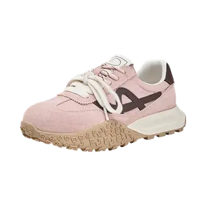 Кроссовки D FUSE SCANDINAVIA Slip Resistant Abrasion Resistant Low top Casual Shoes Women's D:FUSE SCANDINAVIA, розовый