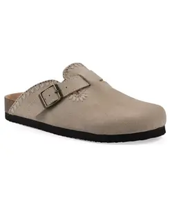 Женские мюли Bendees с круглым носком White Mountain, коричневый/бежевый