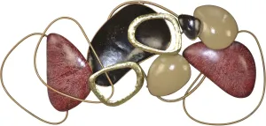 Предмет украшения стены из пижомы "украшение стены" Pajoma 105х50х8 см, коричневый