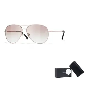 Авиаторские солнцезащитные очки унисекс CHANEL