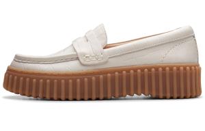 Clarks Лоферы женские белые