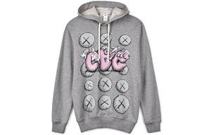 Свитшот Kaws X Unisex Gray CDG, серый