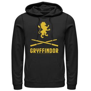 Мужская толстовка с логотипом «Гарри Поттер Гриффиндор» и скрещенными палочками Harry Potter