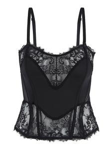 Linga Dore Черная пижамная рубашка