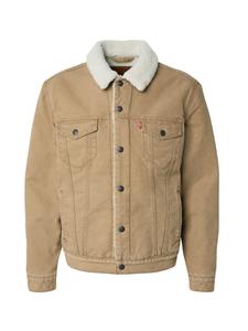 Демисезонная куртка LEVIS ┬о Type III Sherpa Trucker Jacket, Light brown