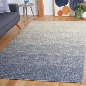 Ковер SAFAVIEH, 153 x 244 см, из натуральных волокон, Natural & Grey, ручной работы бохо омбре из джута, идеален для помещений с высокой проходимостью в гостиной, спальне (NFB263F)