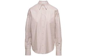 Brunello Cucinelli Рубашка в полоску Women's Pink