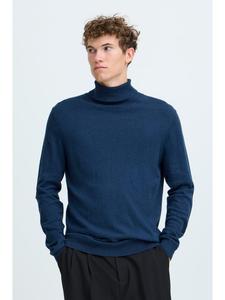 CASUAL FRIDAY Свитер с высоким воротником CFEdin синего цвета