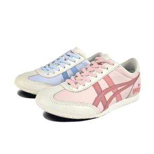Machu Racer Happy Mismatched устойчивые к истиранию низкие кеды Casual Unisex Onitsuka Tiger, розовый