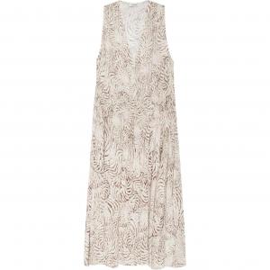 Платье миди Mia с принтом Seashell Anine Bing, Ecru