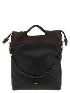 Сумка-шоппер Flamenco Purse LOEWE, черный