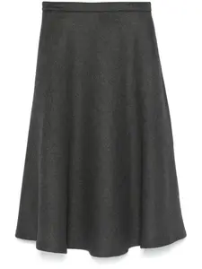 Юбка миди А-силуэта Róhe, серый