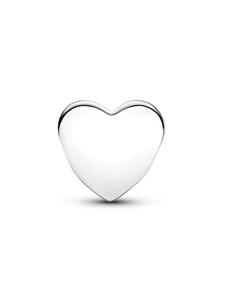 Шарм Pandora Engravable Hope Gold Ribbon Heart Charm, стерлинговое серебро