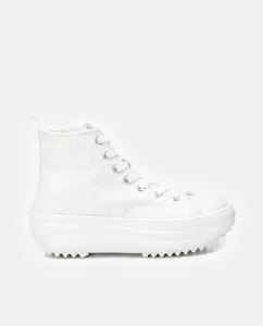 Женские парусиновые кроссовки с застежкой-молнией Refresh, белый