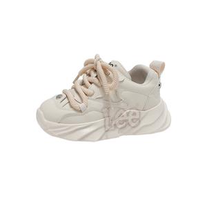 Детская повседневная обувь для детей, кроссовки, кроссовки Lee, бежевый