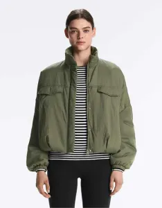 Куртка-баллон из аэрогеля OYSHO Waterrepellent Fellex® цвета хаки