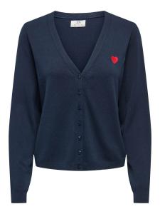 Вязаный кардиган 'JDYKate' в цвете Navy