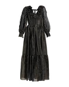 Макси платье Frankie Morello, платиновый