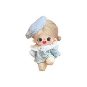 Мягкая плюшевая кукла из хлопка, 20 см Jinnew, синий