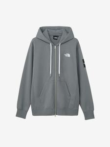 Футболка на молнии с квадратным логотипом (унисекс)