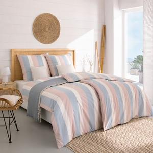 Постельное белье Estella Lovis 2244-230 натуральный 100% хлопок блок полоски, ВЫБОР РАЗМЕРА: 200х200 см + 2х 80х80 см.