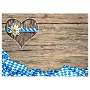 Подставка для столовых приборов «баварское сердце» (набор из 12 шт.) Tischsetmacher, мультколор