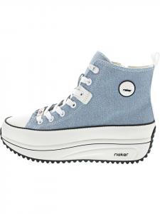 Rieker Синие высокие кроссовки
