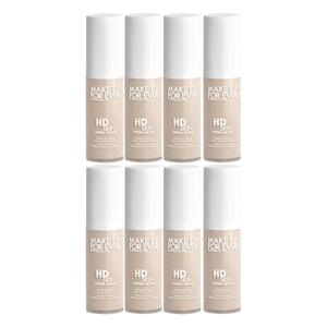 Набор пробников жидкого тонального средства dewy, безупречный стойкий макияж, долговечный 5 мл MAKE UP FOR EVER