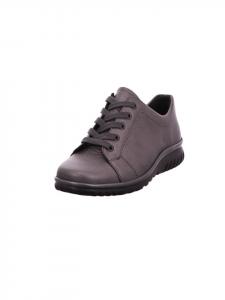 Semler Удобные туфли на шнуровке серого цвета