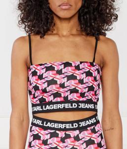 Футболки Slim fit Karl Lagerfeld Jeans, розовый