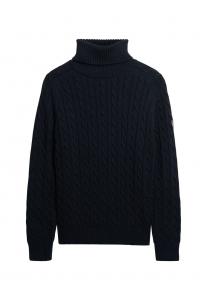 Свитер Superdry, темно-синий