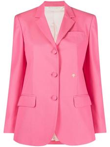 Palm Angels однобортный блейзер Miami, розовый