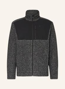 Вязаная флисовая куртка canterburry Schöffel, цвет DUNKELGRAU/SCHWARZ