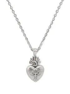 Колье Sacred Heart Emanuele Bicocchi, серебристый