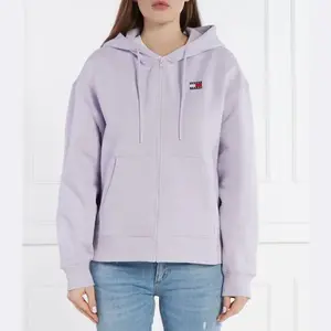 Толстовка обычного кроя на молнии со значком Tommy Hilfiger, лавандовый