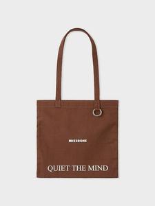 Сумка-шоппер с логотипом Miesrohe, цвет Brw[058]