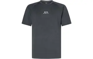 Футболка мужская черно-серая Oakley