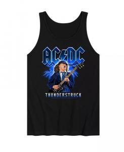 Майка мужская ACDC Thunderstruck AIRWAVES, черный