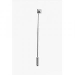 Металлическая булавка с серебристым эффектом Dsquared2, серебряный